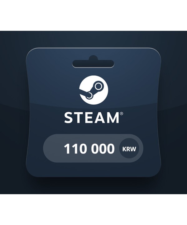 Steam Wallet Card 110000 KRW KR Activation Code Steam Key 